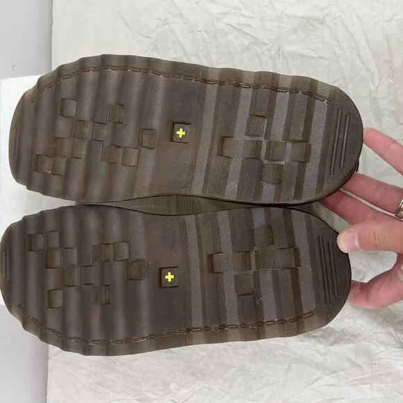 Dr. Martens Men Sz 11 Vtg Y2K Brown AirWare Chunky Fisherman Leather Sandals EUC - Picture 9 of 12